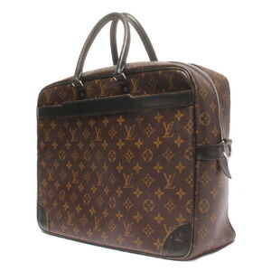 Louis Vuitton Monogram Macassar Voyage Briefcase Business